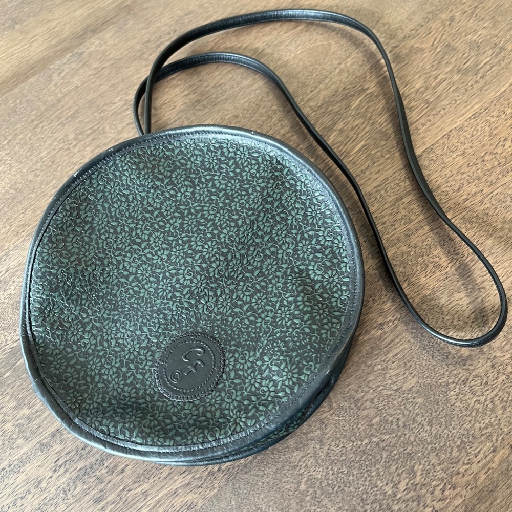 Vintage 80s Carlos Falchi Crossbody Bag EUC